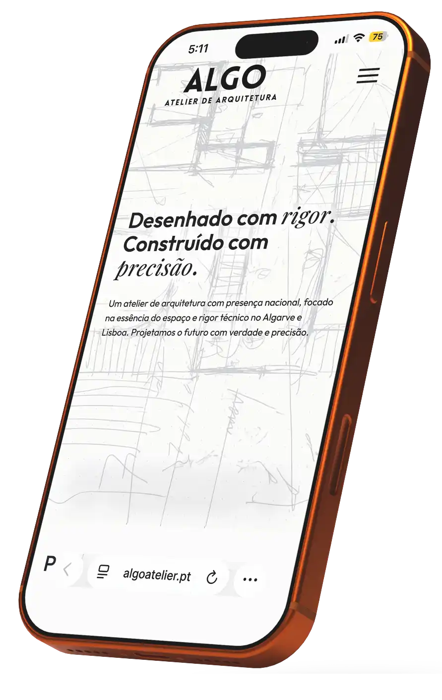 Portfólio Algo Atelier mockup